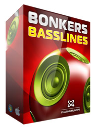 Bonkers Basslines Electro House Samples