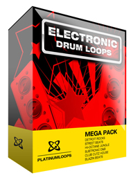Electronic Drum Loops - Mega pack