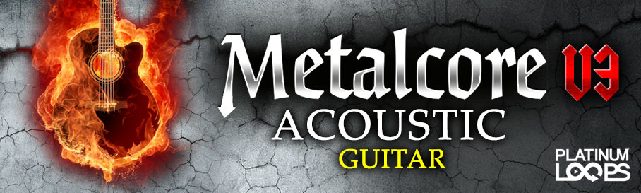 Metalcore Acoustic Guitar Loops V3