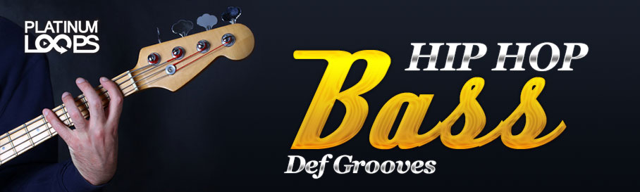 Hip Hop Bass Guitar Loops - Def Grooves