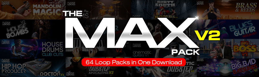 Loops and Samples in 'The Max Pack V2'