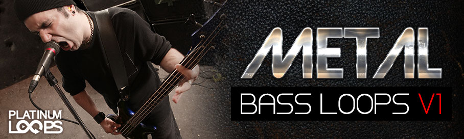 Metal Bass Guitar Loops